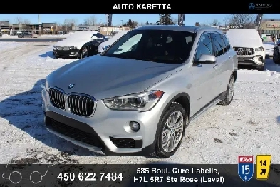 2018 BMW X1 xdrive28i navi panoramic head up brown leather Image# 1