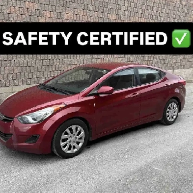 2013 Hyundai Elantra GL FOR SALE CERTIFIED Image# 1
