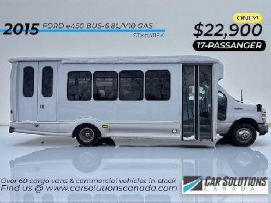 2015 FORD E450 / 17-PASSENGER BUS E-450 SD Image# 1