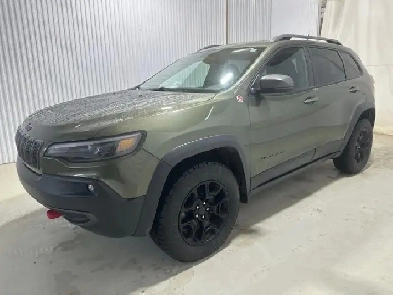 2021 Jeep Cherokee Trailhawk V6 4x4 CuirTissus Mags GARANTIE 12