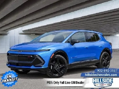 2026 Chevrolet Equinox EV RS  Sunroof  455 BW