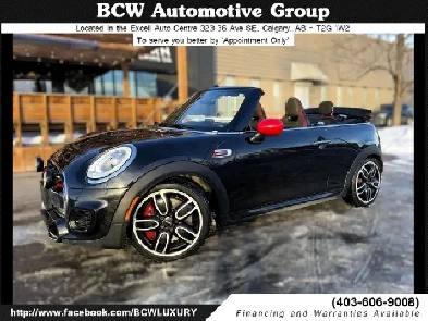2017 MINI Cooper Convertible John Cooper Works Low Km Certified Image# 1
