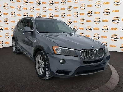2014 BMW X3 Low Km AWD Hseat Nav Bcam 1yr warranty