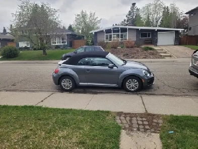 2017 VW Beetle convertible
