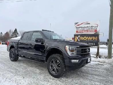 2022 Ford F-150 LARIAT! LEVELLED UP! NEW 35'S! CERTIFIED! Image# 1