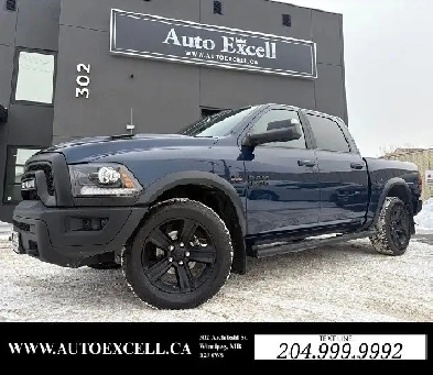 2022 RAM 1500 CLASSIC WARLOCK  BACKUP CAM  BLUETOOTH  4WD