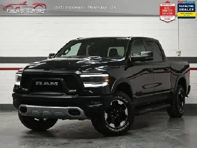 2023 Ram 1500 Rebel Red Leather No Accident Digital Dash ALPINE