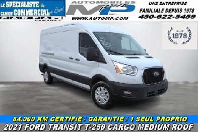 Ford Transit250 Cargo Van CARGO MEDIUM ROOF 148  84000 KM  1