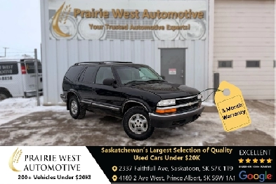 1999 Chevrolet Blazer AWD  No Accident