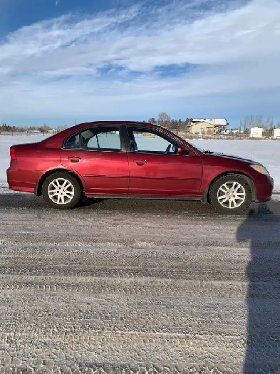 2005 HONDA CIVIC NEW BATTERYWINTER TIRES READY FOR WINTER2750