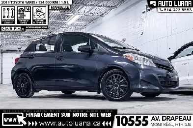 2014 TOYOTA Yaris LE MANUELCRUISE CONTROLAIR CLIMBLUETOOTH