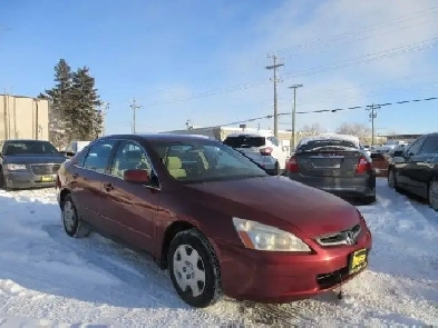 2005 Honda Accord Sdn LXG Cloth Interior Rear Defrost FWD