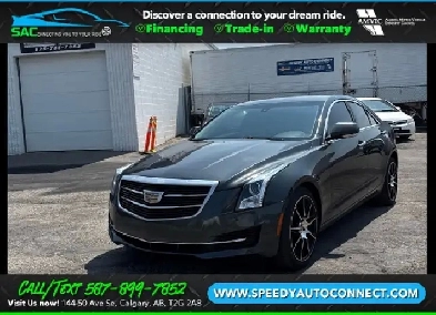 2017 Cadillac ATS Sedan 4dr Sdn 20L Luxury AWD