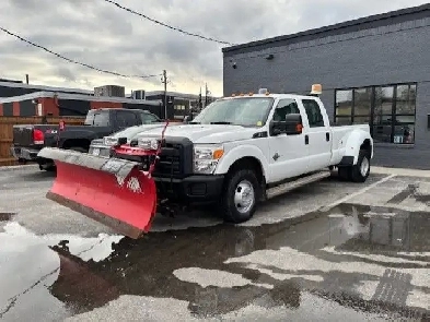 2015 Ford Super Duty F350 DRW 4WD 67L DIESELWESTERN SNOW PLOW