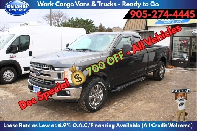 2019 Ford F150 XLT 50L V8 8ft Bed SuperCab 4x4 Tow Pkg