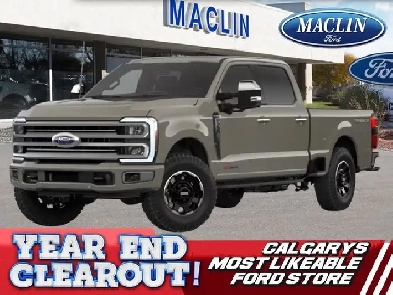 2026 Ford F350 PLATINUM  PLATINUM PLUS PACKAGE  MOONROOF