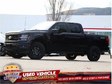 2024 Ford F150 STX 4WD SuperCrew 55 Box  No Accidents  One