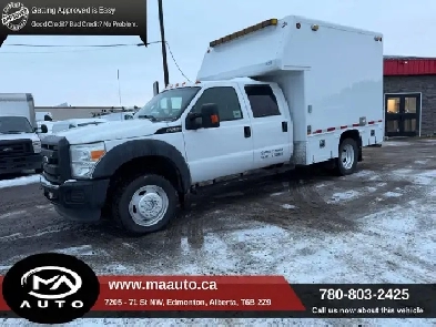 2013 Ford Super Duty F-550 DRW 4WD Crew Cab Service Cube Truck Image# 1