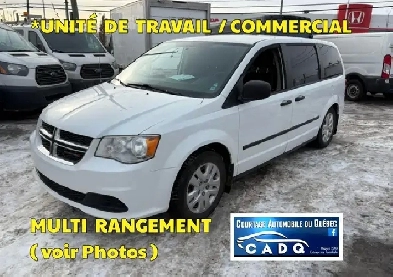 2017 Dodge Grand Caravan Cargo avec Bureau MULTIRANGEMENT