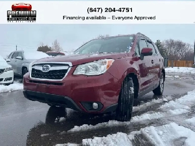 2015 Subaru Forester  3 YEAR WARRANTY INCLUDED