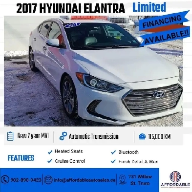 2017 Hyundai Elantra Limited
