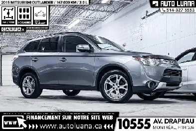 2015 MITSUBISHI Outlander SE AWD/7PLACE/CAMERA/KEYLESS/TOIT/MAGS Image# 1
