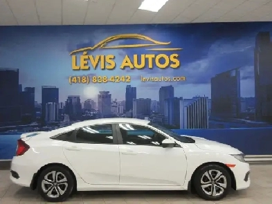 HONDA CIVIC 2016 LX AUTOMATIQUE BANC CHAUFFANT CAMERA DE RECUL A Image# 1