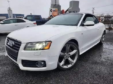 2011 Audi A5 SLINE BAS KM CONVERTIBLE GARANTIE 1 ANS