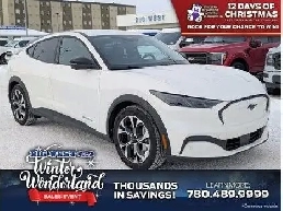 2025 Ford Mustang MachE SELECT AWD DEMO STANDARD RANGE incl