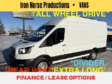 2020 Ford Transit Cargo Van HIGH ROOF ALL WHEEL DRIVE EXTRA LONG