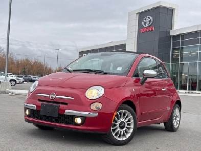 2014 FIAT 500c LOUNGE LOW MILEAGE / CONVERTIBLE ROOF / HEATED SE Image# 1