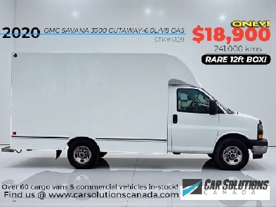 2020 GMC SAVANA 3500 CUTAWAY 3500 Image# 1