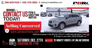 2019 Kia Sorento EX - Selling Unreserved Image# 1
