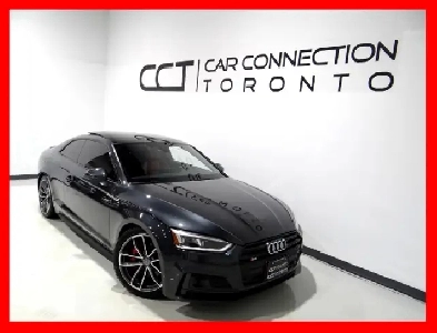 2019 Audi S5 3.0TFSI TECHNIK NAVI/360 CAM/LEATHER/SUNROOF/LOADE Image# 1