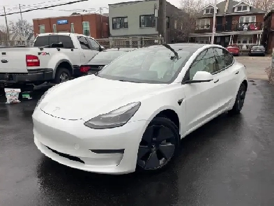 2021 Tesla Model 3 Standard Range Plus WHITE INTERIOR, HEATED S Image# 1