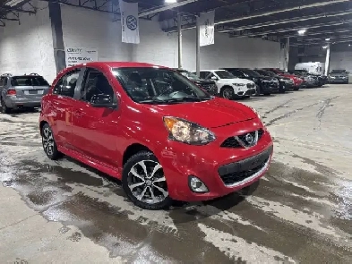 2015 NISSAN Micra SR/MANUELLE/FWD/1.6L/CAMERA/AC/MAGS/116147KM! Image# 1