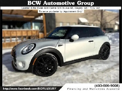 2018 MINI 3 Door Cooper Manual Certified Nicely Equipped Image# 1