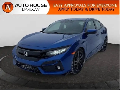 2021 Honda Civic Hatchback Sport Touring NAVI LEATHER SEATS Image# 1