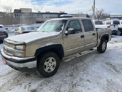 4x4 ~ 2004 Chevy Silverado 1500  Crew Cab ~ SAFETIED Image# 1