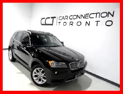 2013 BMW X3 28I X-DRIVE BACKUP CAM/LEATHER/PANO ROOF/LOW KMS!! Image# 1