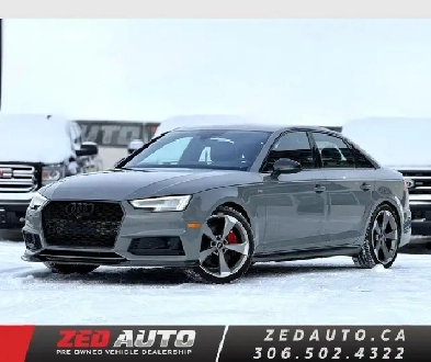 2018 Audi A4 S-line Technik AWD | Nardo Grey | Digital Image# 1