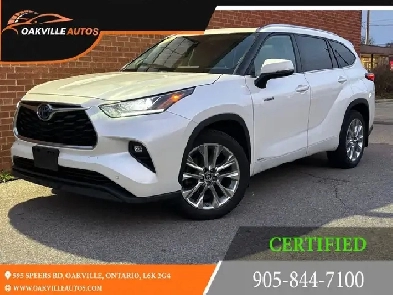 2021 Toyota Highlander Hybrid Limited AWD Image# 1