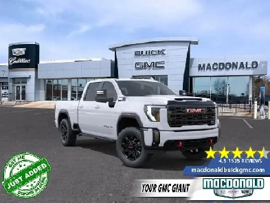 2026 GMC Sierra 2500HD AT4 - Leather Seats - $822 B/W Image# 1