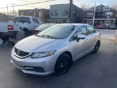 2014 Honda Civic LX HEATED SEATS, SAFETY, 1Y WARRANTY ENG & TRA Image# 1