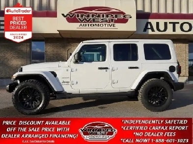 2021 Jeep Wrangler UNLIMITED SAHARA/LEATHER/TWO TOPS/LOW MB KMS! Image# 1