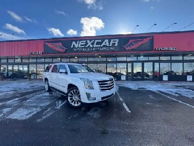 2018 Cadillac Escalade ESV LUXURY 7 PASS 4WD LEATHER SUNROOF NAV Image# 1