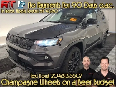 2022 Jeep Compass Altitude 4WD - Leather, NAV, CarPlay / Android Image# 1
