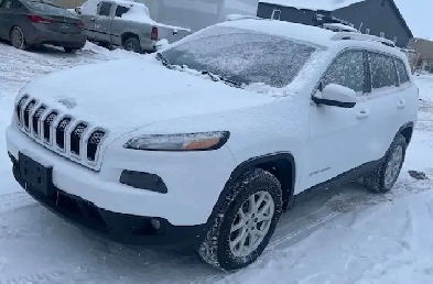 2014 Jeep Cherokee North White, Safetied Image# 1