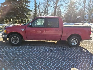 2001  FORD F150 XLT SUPERCREW TRITON 54 V8 235145 KLM SAFETIED