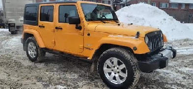 2012 Jeep Wrangler Unlimited SAHARA 4X4 AUTOMATIQUE Image# 1
